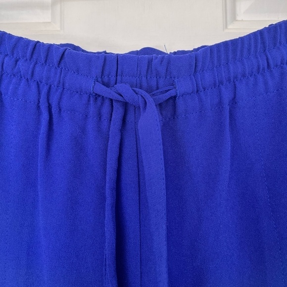 T. Babaton Cobalt Blue Relaxed Fit Drawstring Waist Trouser XS - Picture 6 of 16